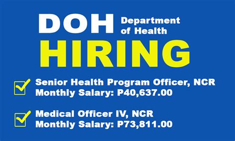 e-jobs doh gov ph|Careers / Job Opportunities .